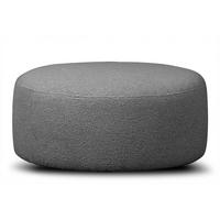 SITZHOCKER RAGGI mit 360° Drehfunktion, dunkelgrau - Dunkelgrau, Textil (80/36/80cm) - KONSIMO®