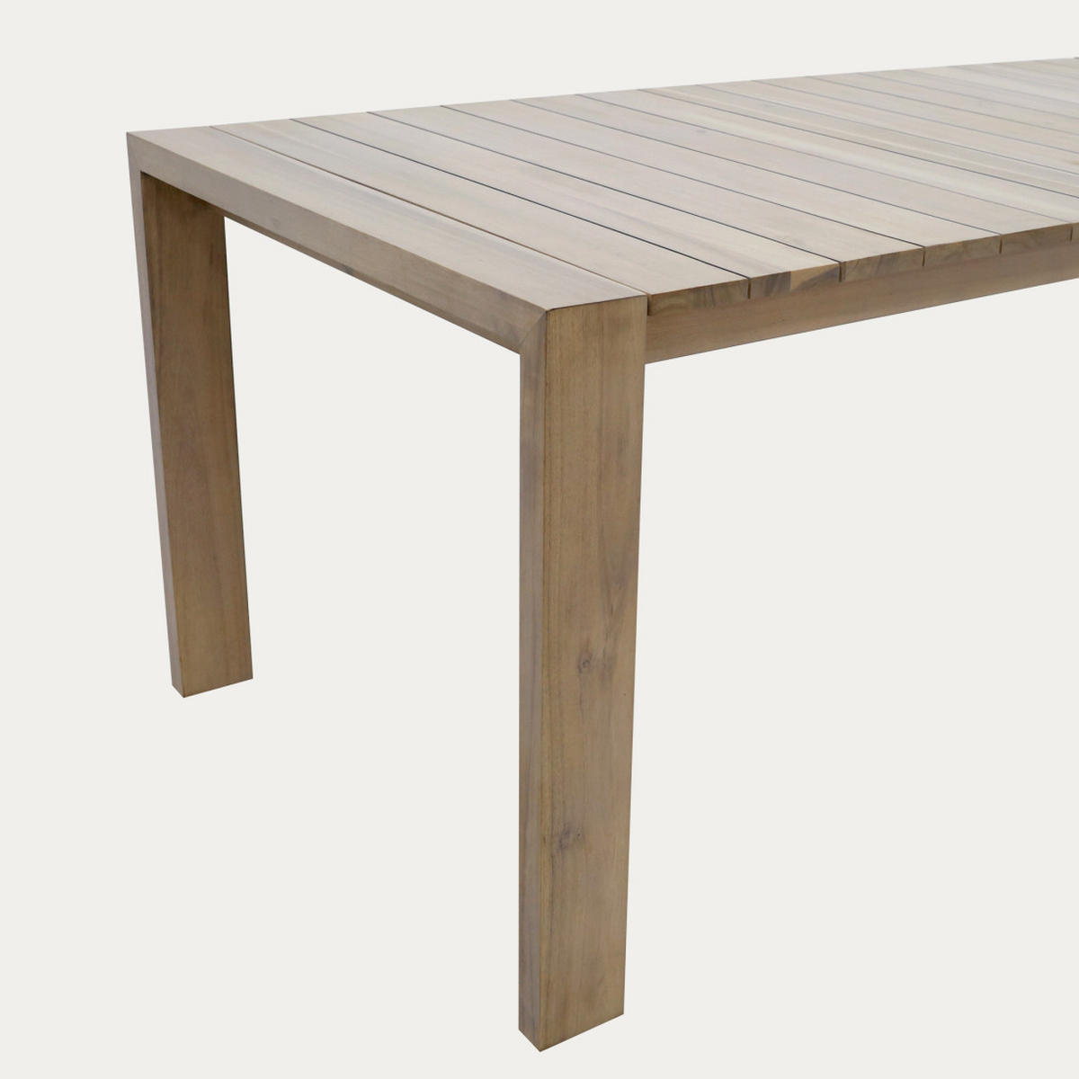 GARTENTISCH Algar Natur 90 x 180 - Braun, Holz (90/180/75cm) - Kenay Home