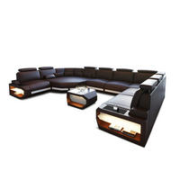 LEDERSOFA Asti L - Braun, Leder (427/93/280cm) - Sofa Dreams
