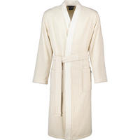 BADEMANTEL HERREN KIMONO STRUKTUR 5718 BEIGE - 33 - Beige, Textil (XLnull) - Cawoe