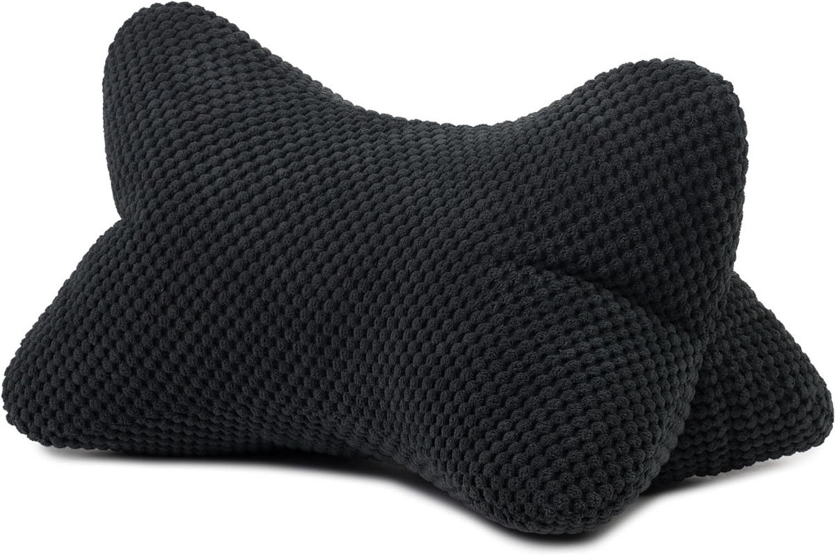 LESEKISSEN Sven Ambiente 40x25cm Schwarz - Schwarz, Textil (40/25cm) - Ambiente Trendlife by Gözze