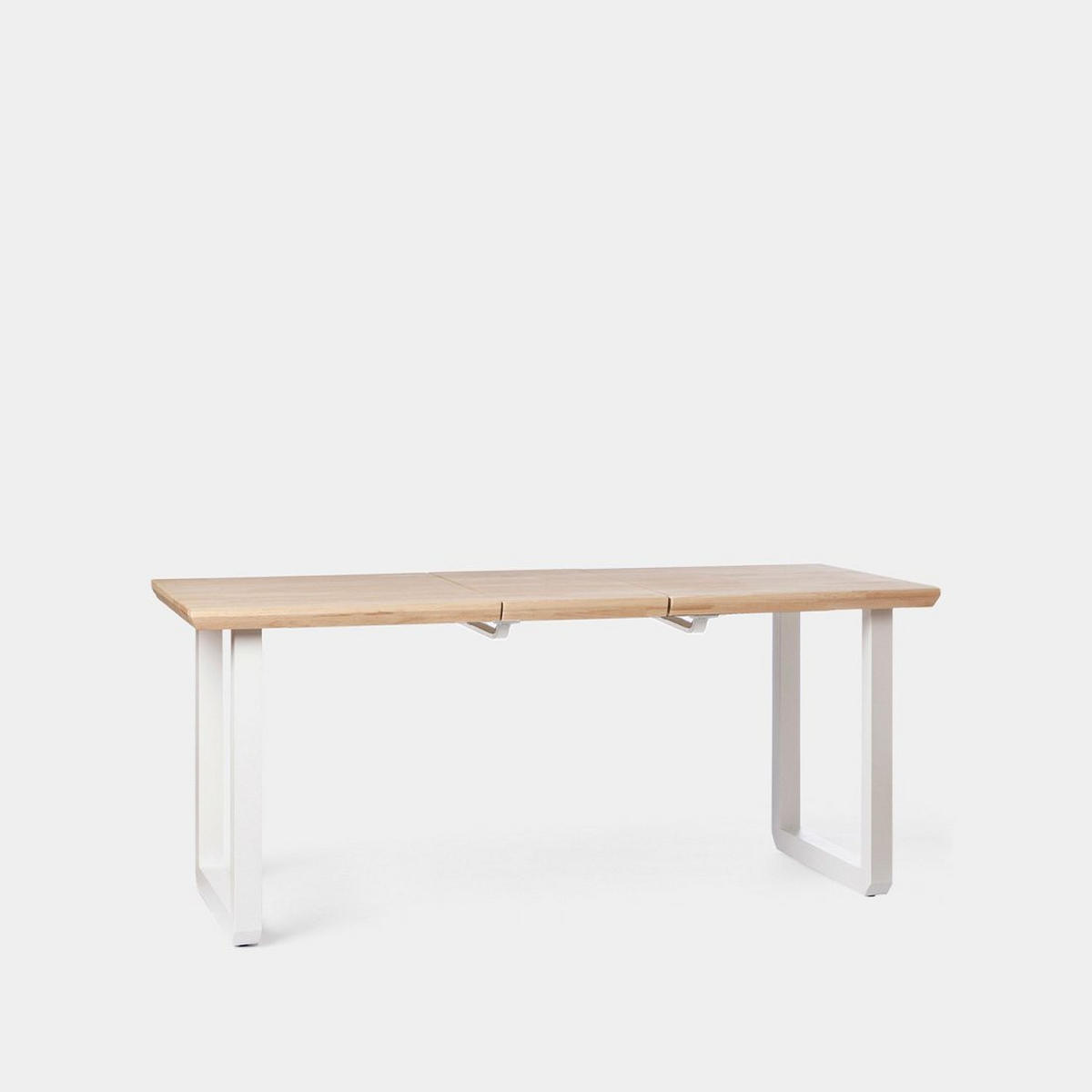 AUSZIEHBARER TISCH Khonor Zweifarbig 140/180 cm x 76 cm - Multicolor, Holz (90/140/76cm) - Klast Home