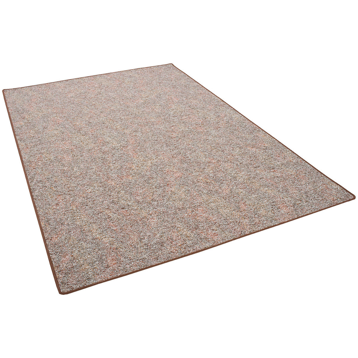 SCHLINGENTEPPICH MEMORY MELIERT - Braun, Textil (200/200cm) - Snapstyle