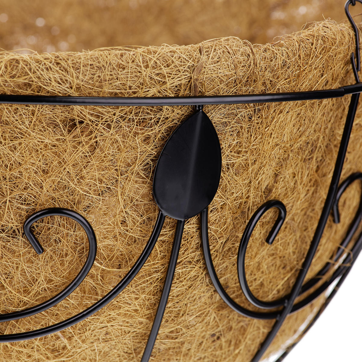 3XHÄNGEKORB - Multicolor, Textil/Metall (35/61/35cm) - Relaxdays