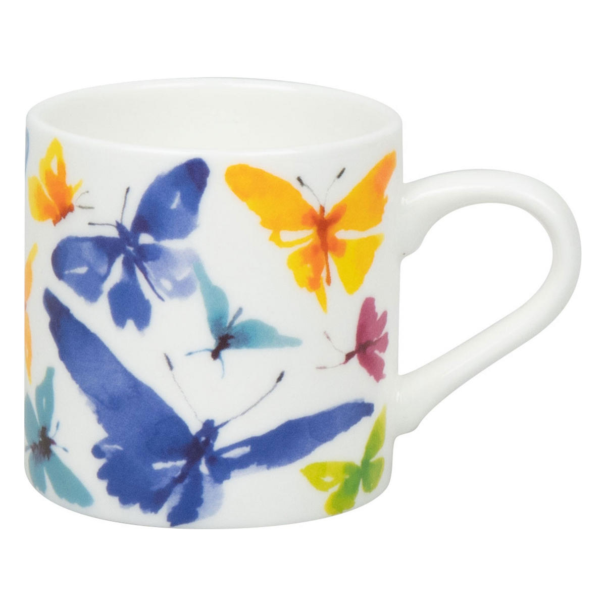 ESPRESSOTASSE Victoria Lowe - Butterfly mit Untertasse, - Naturfarben, Keramik (0.095L) - Könitz