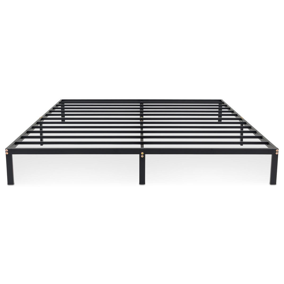 FUTONBETT TIDUR 180x200 cm schwarz - Schwarz, Metall (180/200cm) - IDIMEX