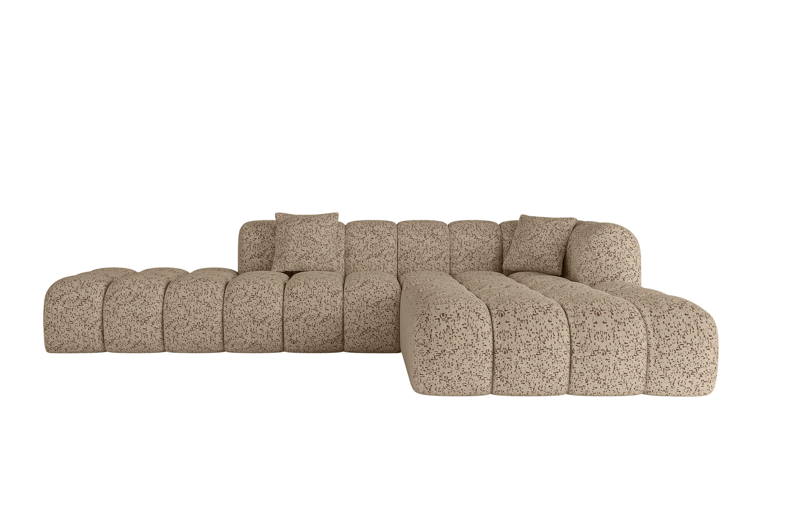 XXXLutz Ecksofa Braun 289x176 cm