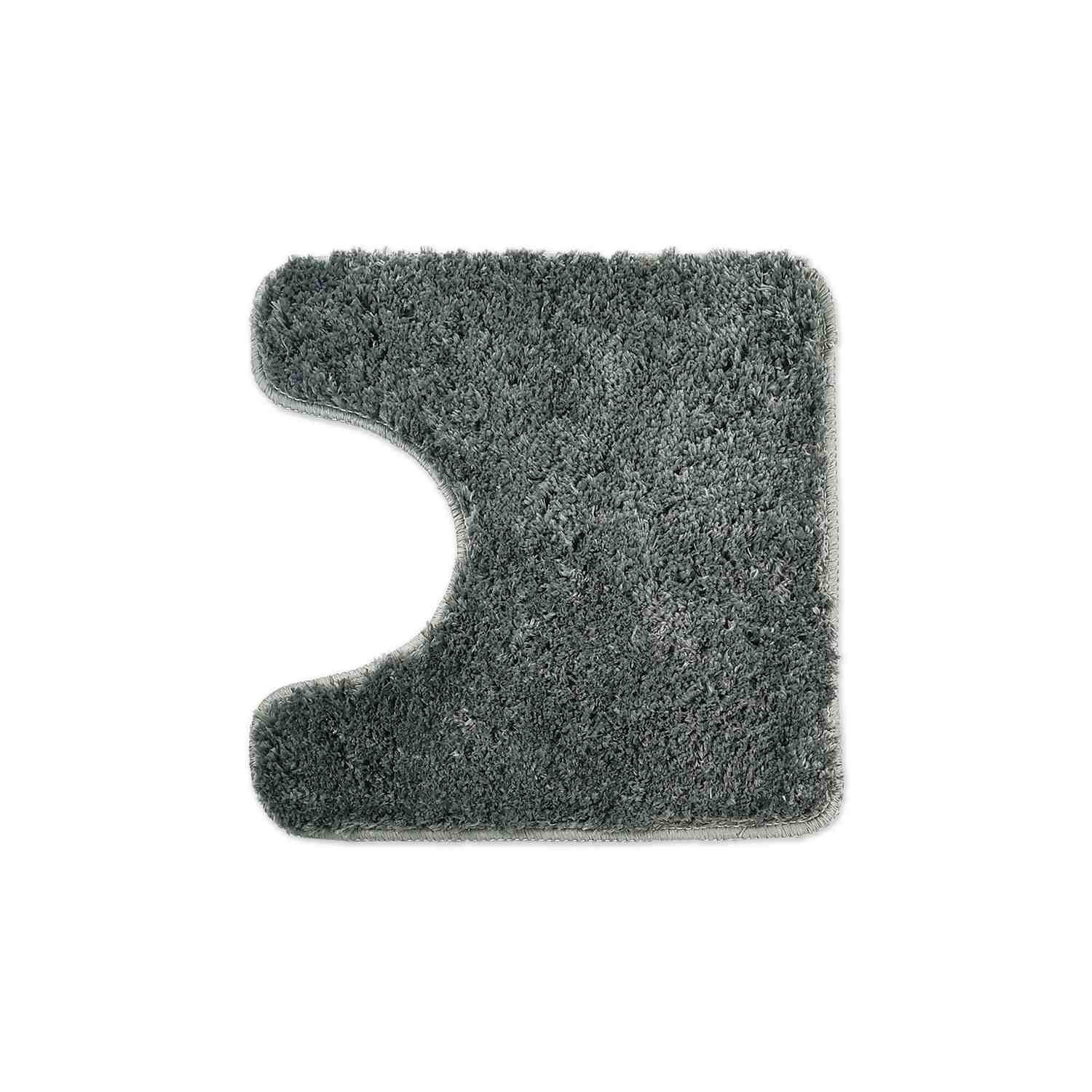 WohnDirect Badematte Grau 45x45 cm