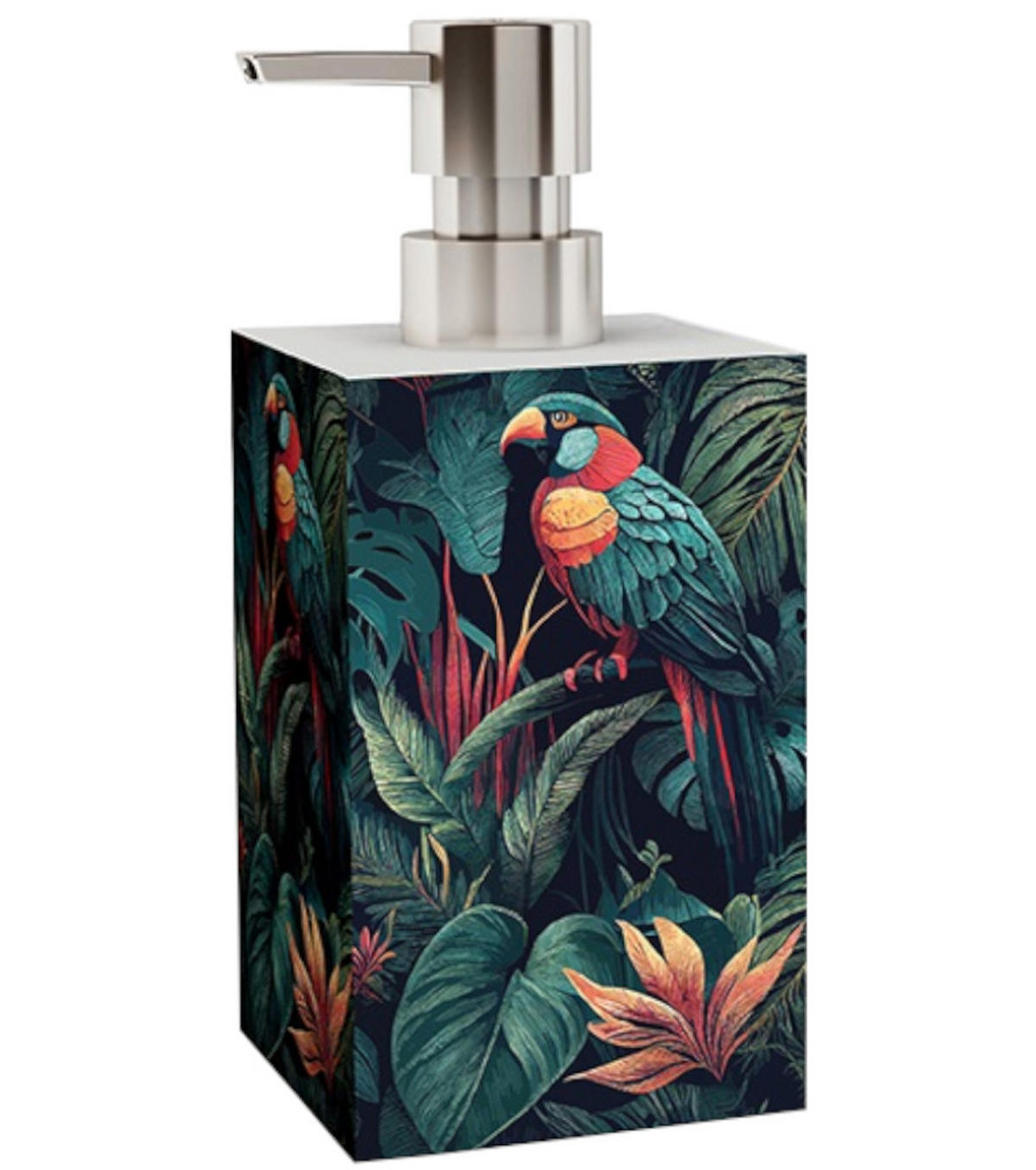 SEIFENSPENDER Exotic - Grün, Kunststoff (7/12/7cm) - Sanilo