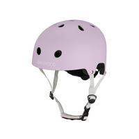 HELM für Kinder aus ABS-Recyclingmaterial, ab 3 Jahren, Lavendel - Lila, Kunststoff (21/24cm) - Banwood