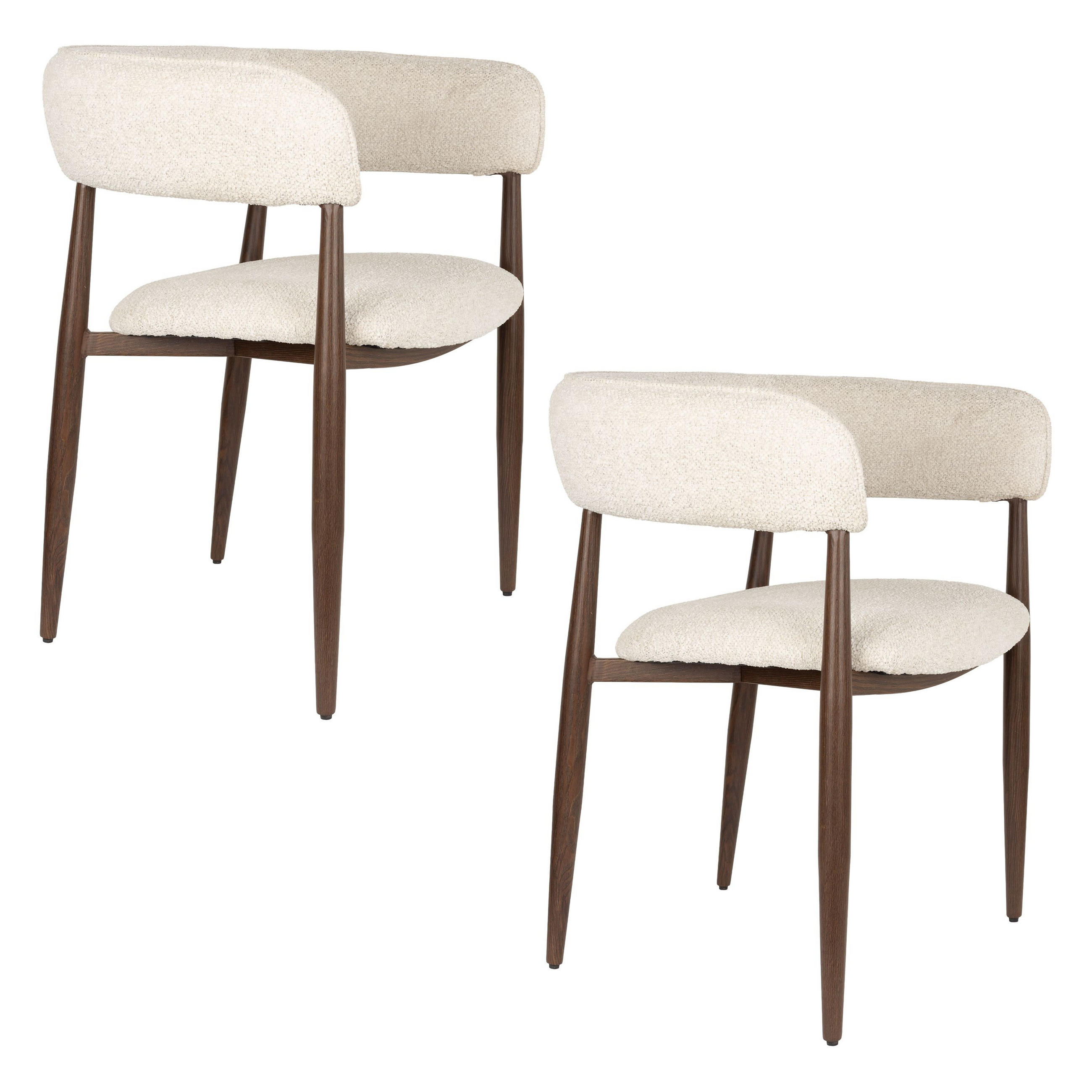 Housecraft Living Esszimmerstühle Braun 61x78x48.5 cm