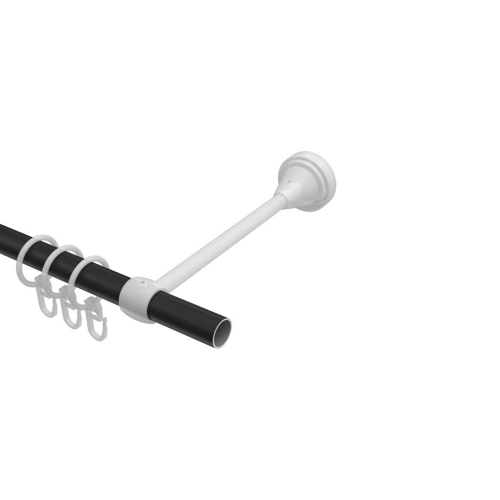 Thumbnail - Interdeco Gardinenstange, Schwarz, Metall, 240 cm, Wohntextilien, Gardinen & Vorhänge, Gardinen-Stangen