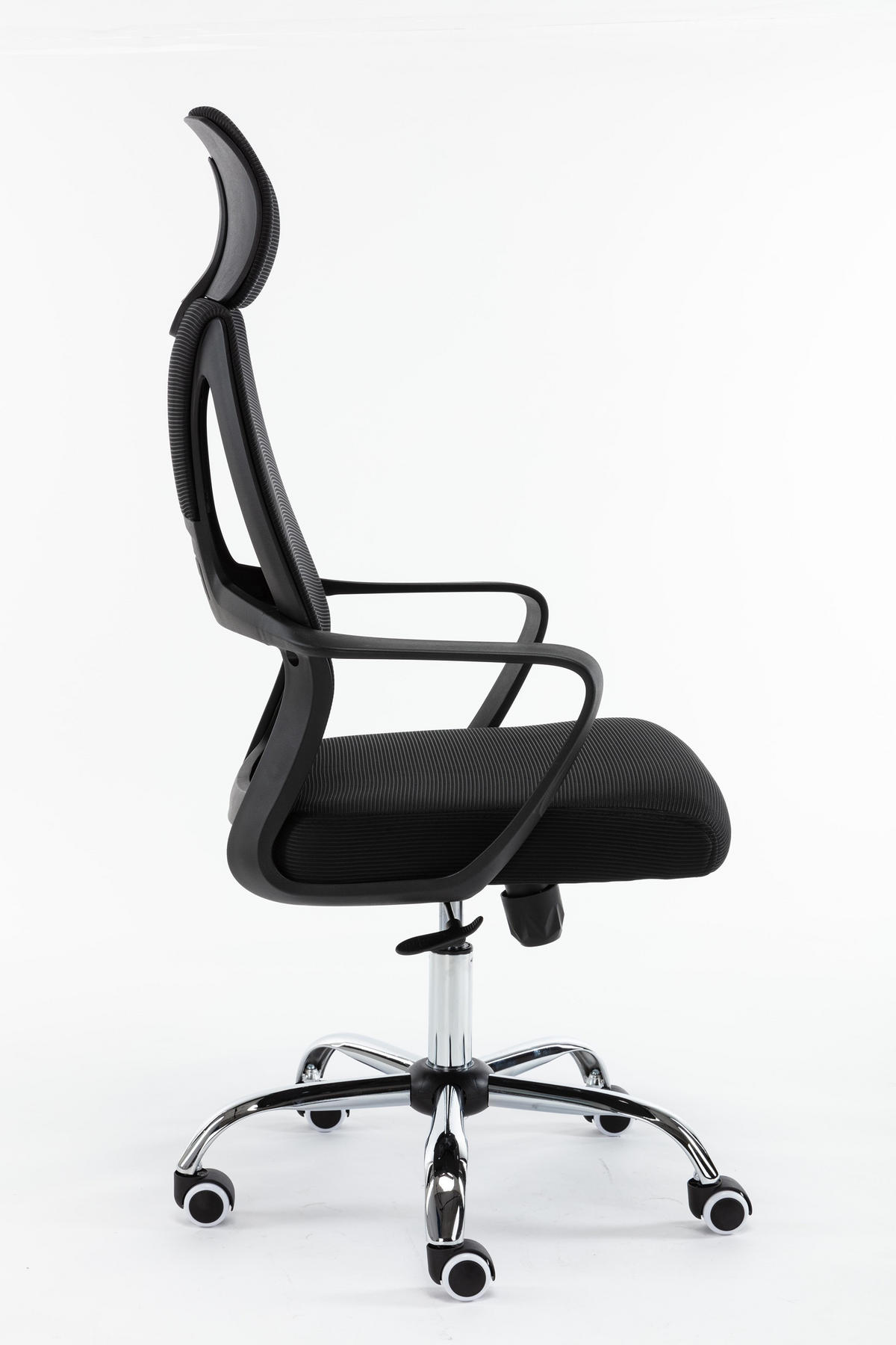 DREHSESSEL NIGEL - SCHWARZ - Schwarz, Holzwerkstoff (68/127/52cm) - CDF