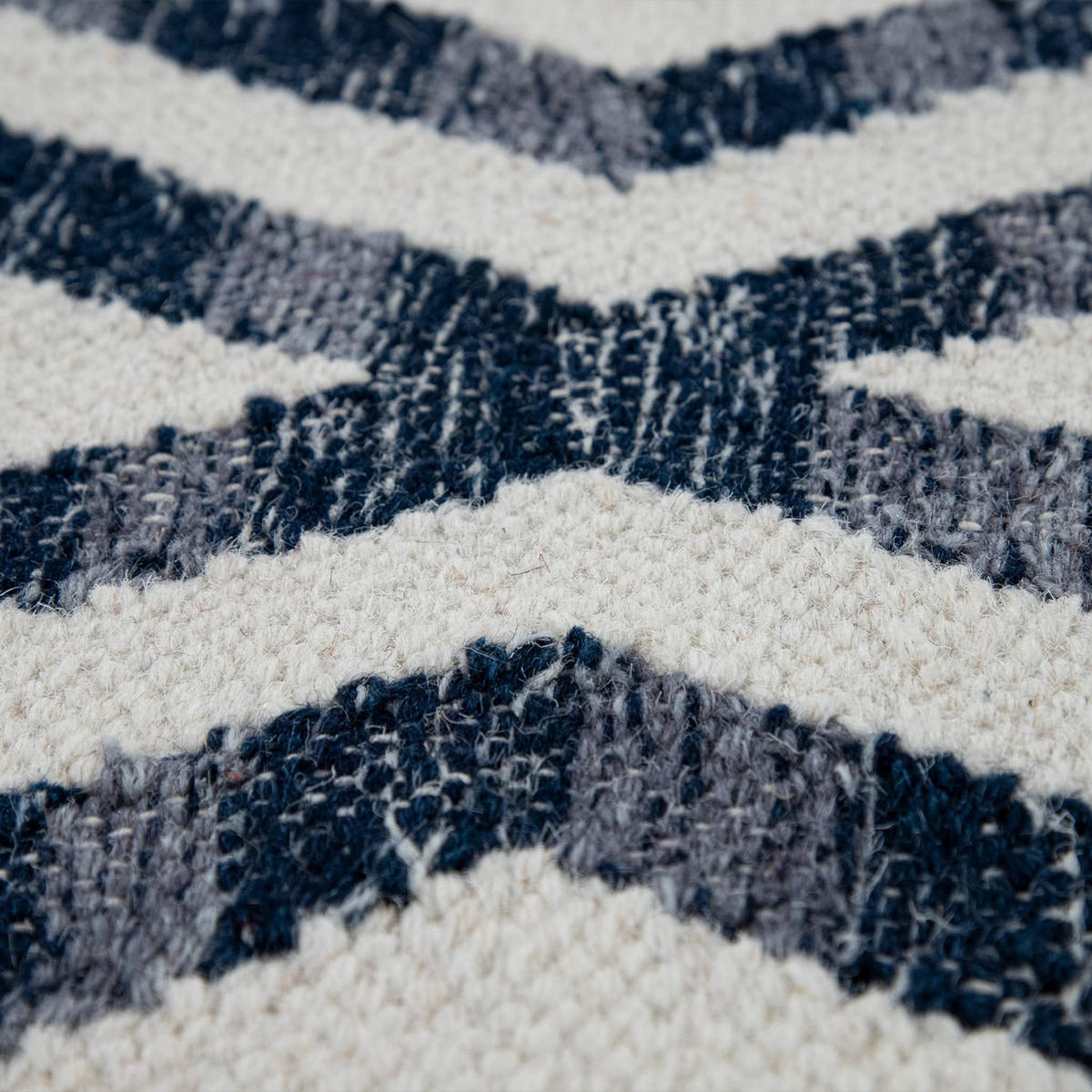 NATURFASERTEPPICH 140/200 cm Kenitra 502 - Blau, Naturmaterialien (140/200cm) - Paco Home