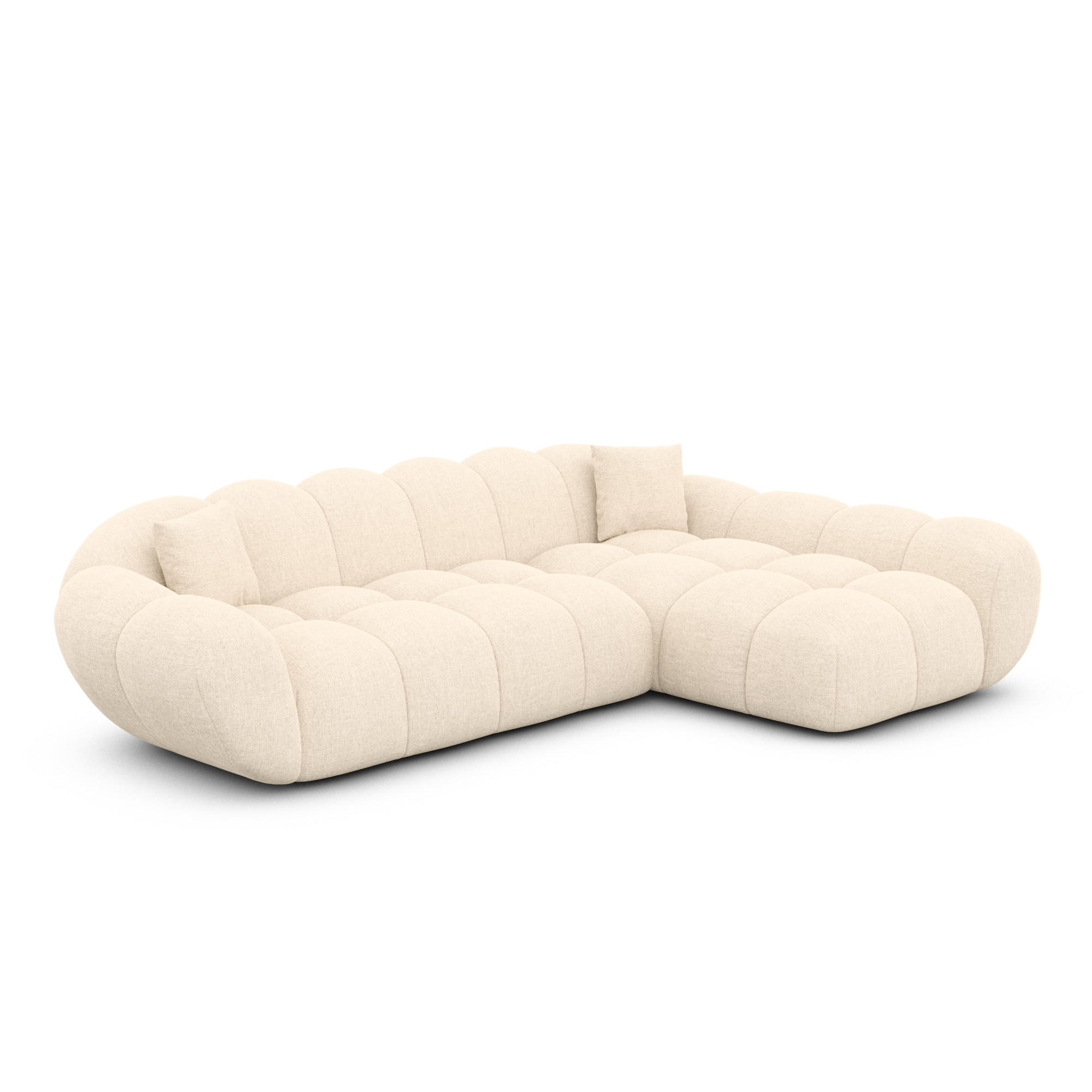 Varoyal Ecksofa Creme 265x160 cm