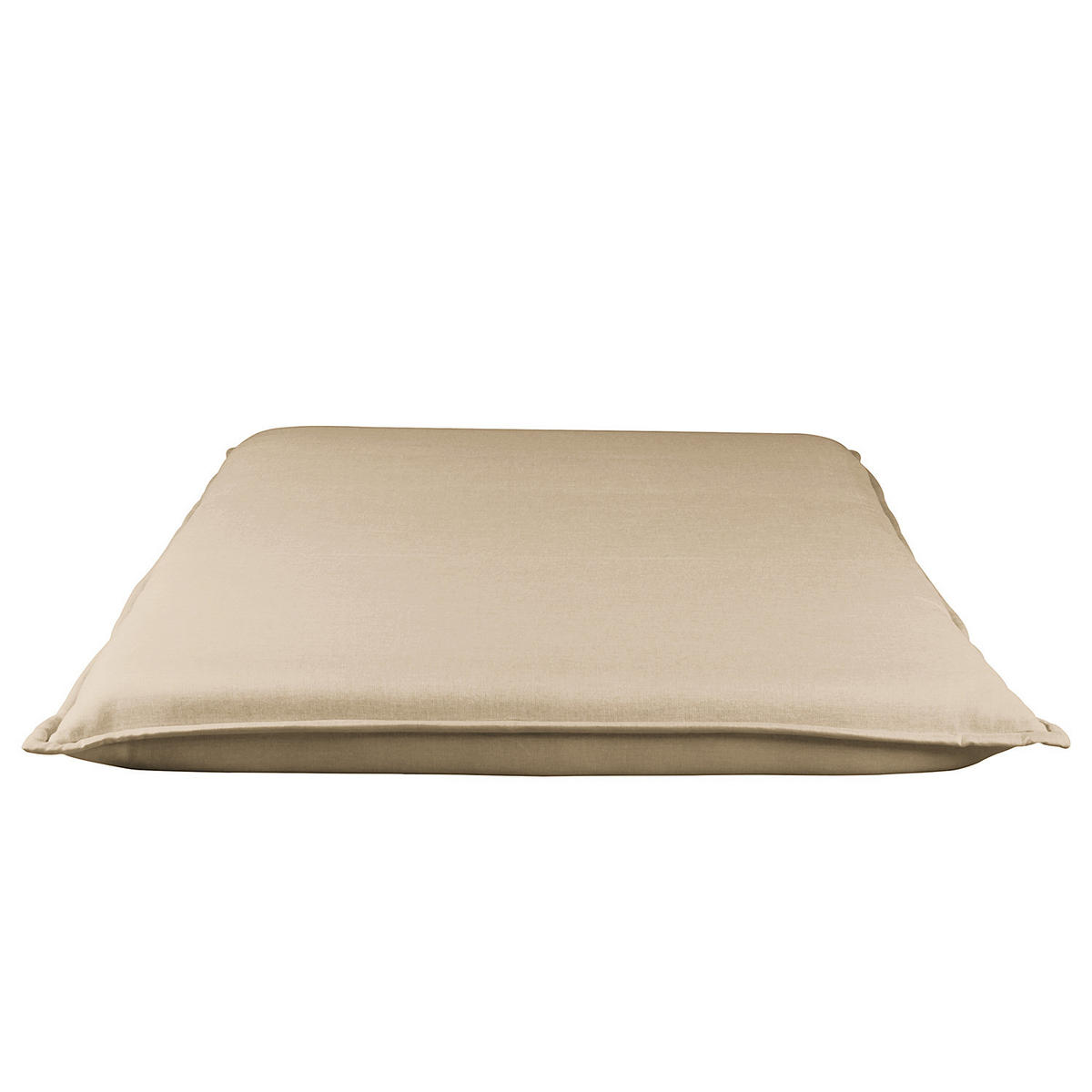 SCHLAFSOFA - Creme, Textil/Metall (150/75/85cm) - home24