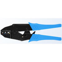 ZANGE – Geeignet für Drähte mit einem Querschnitt von 0,5 bis 6 mm² – HS-30J - Blau, Metall (22.5/1/1cm) - DCA