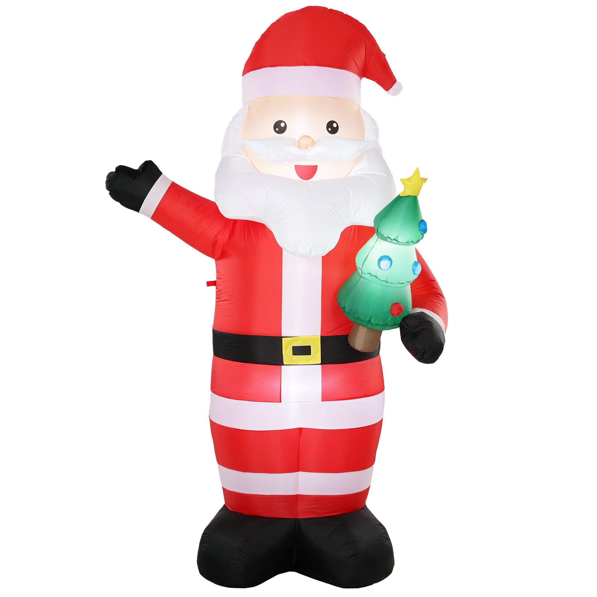WEIHNACHTSMANN Rot 150.0/78.0/243.0cm - Rot, Textil (78/243/150cm)