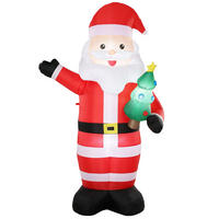WEIHNACHTSMANN Rot 150.0/78.0/243.0cm - Rot, Textil (78/243/150cm)