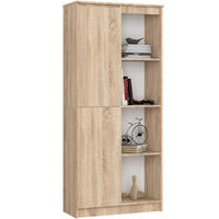 STOJANOVÁ POLIČKA Dub Sonoma 180/80/35 - Sonoma dub, kompozitní dřevo (80/180/35cm) - RAUMHIRSCH FURNITURE