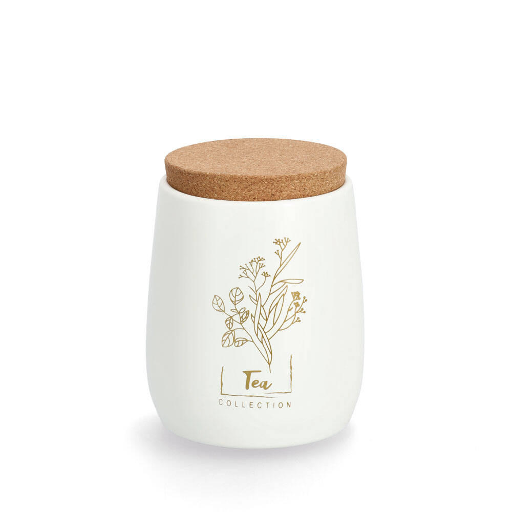 DOSE Tea 750 ml - Weiß, Metall (10.7/13.2/10.7cm)