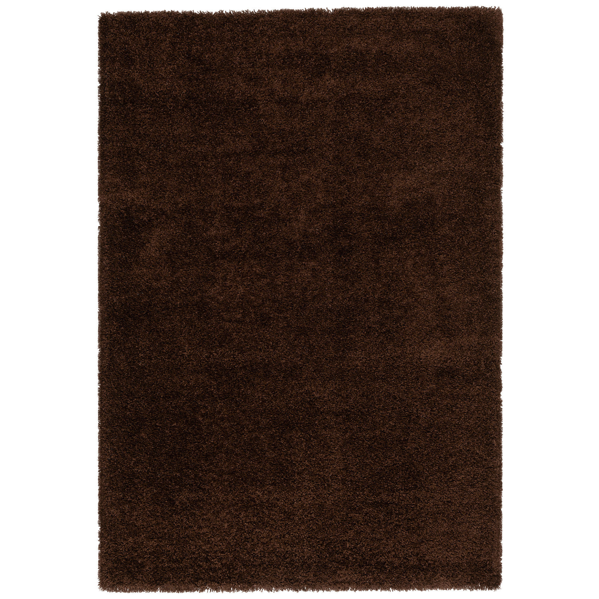 Pergamon Hochflor Dunkelbraun 140x200 cm