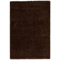 HOCHFLOR LANGFLOR SHAGGY TEPPICH FLUFFY - Dunkelbraun, Textil (200/290cm) - Pergamon