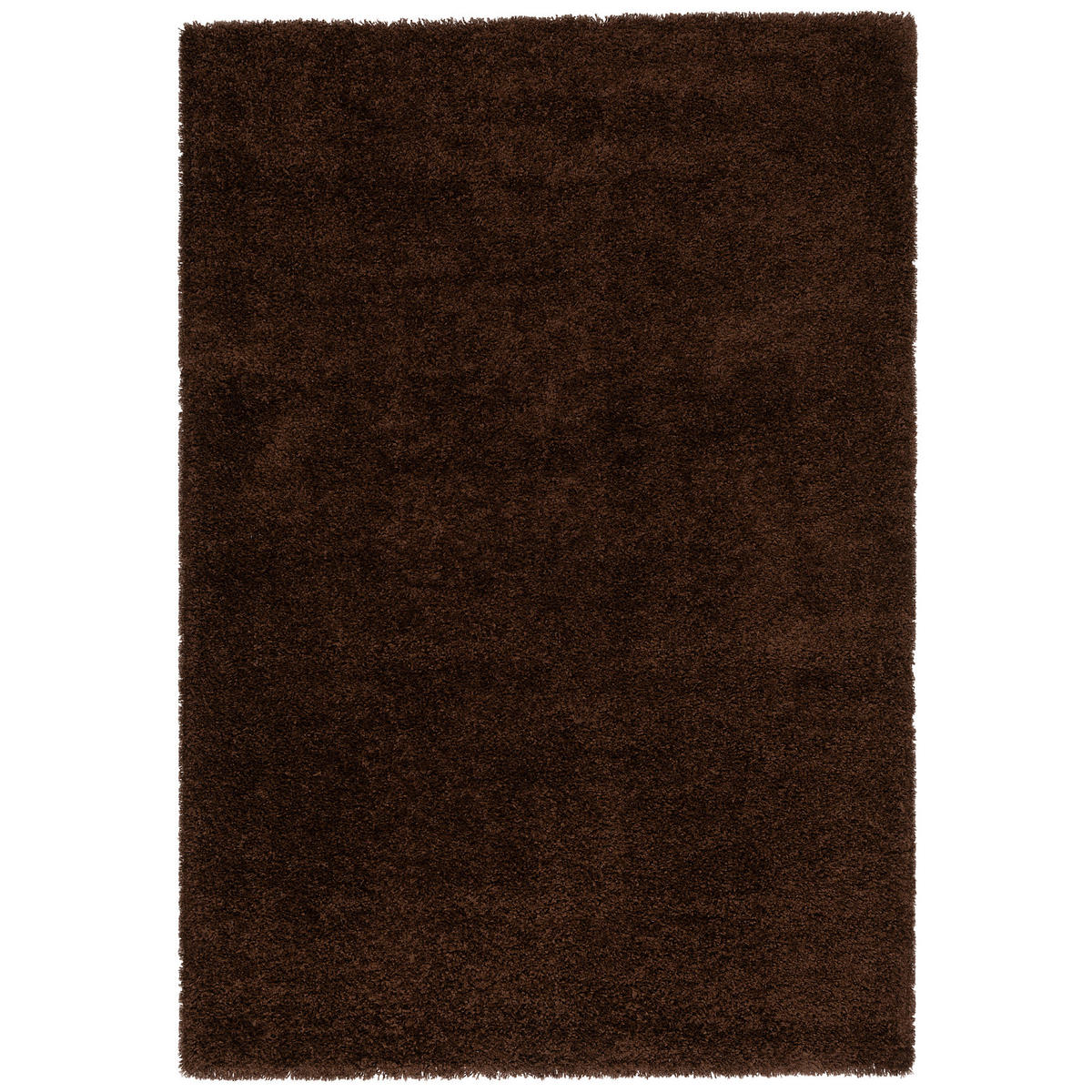 HOCHFLOR LANGFLOR SHAGGY TEPPICH FLUFFY - Dunkelbraun, Textil (200/290cm) - Pergamon