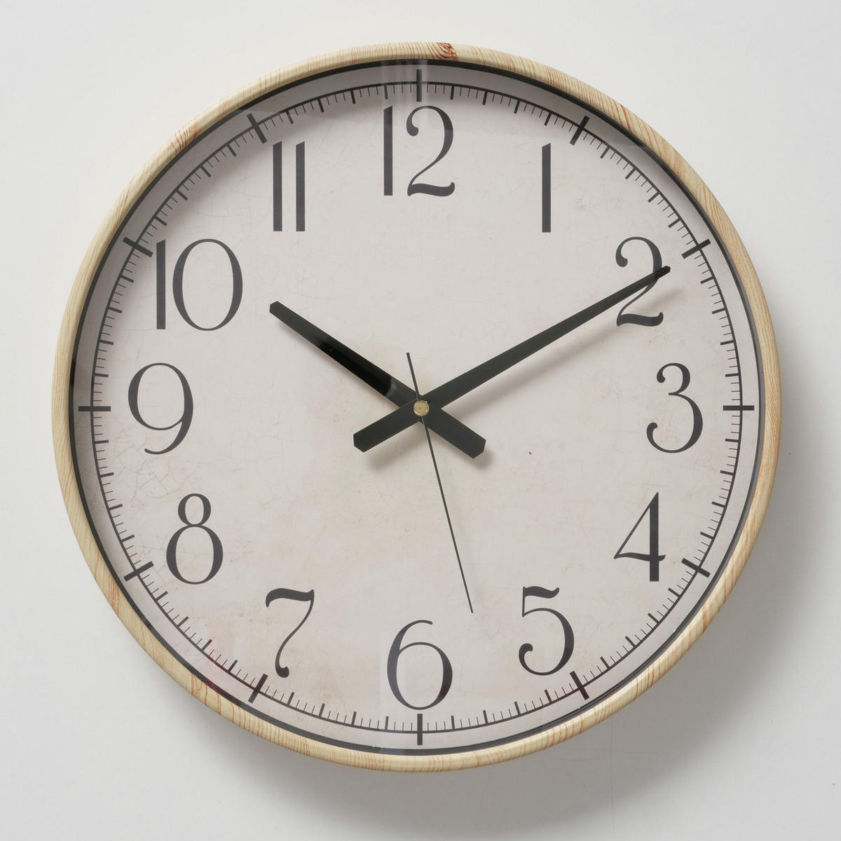 WANDUHR Nadine Ø 38 cm - Beige, Kunststoff (38/38/4.5cm) - Boltze Home
