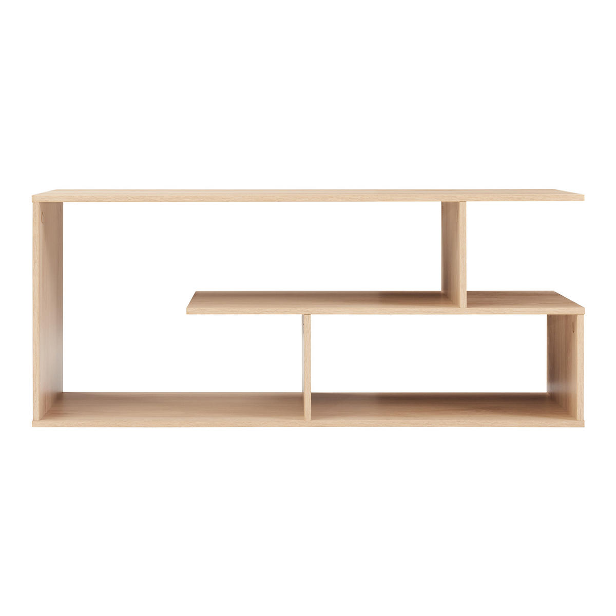 FERNSEHTISCH Anän - Eichefarben, Holzwerkstoff (29.5/42/100cm) - [en.casa]