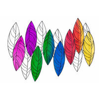 WANDDEKO Bunt 117/82 cm - Multicolor, Metall (5.5/82/8cm) - KUNSTLOFT