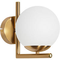 WANDLEUCHTE Ryxoh 20.0/15.0/22.0 cm - Goldfarben, Metall (20/15/22cm) - ZMH