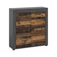 HIGHBOARD JAM (B/H/T: ca. 80/88/35 cm) in Matera/Old Wood Nachbildung - Naturfarben, Holzwerkstoff (80/88/35cm)