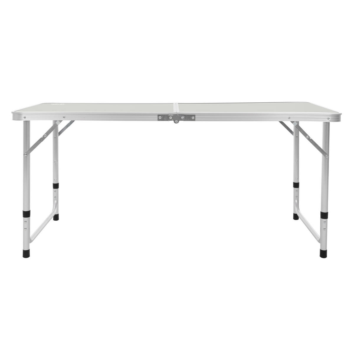 CAMPINGTISCH - Grau, Metall (120/60/70cm) - ECD-Germany