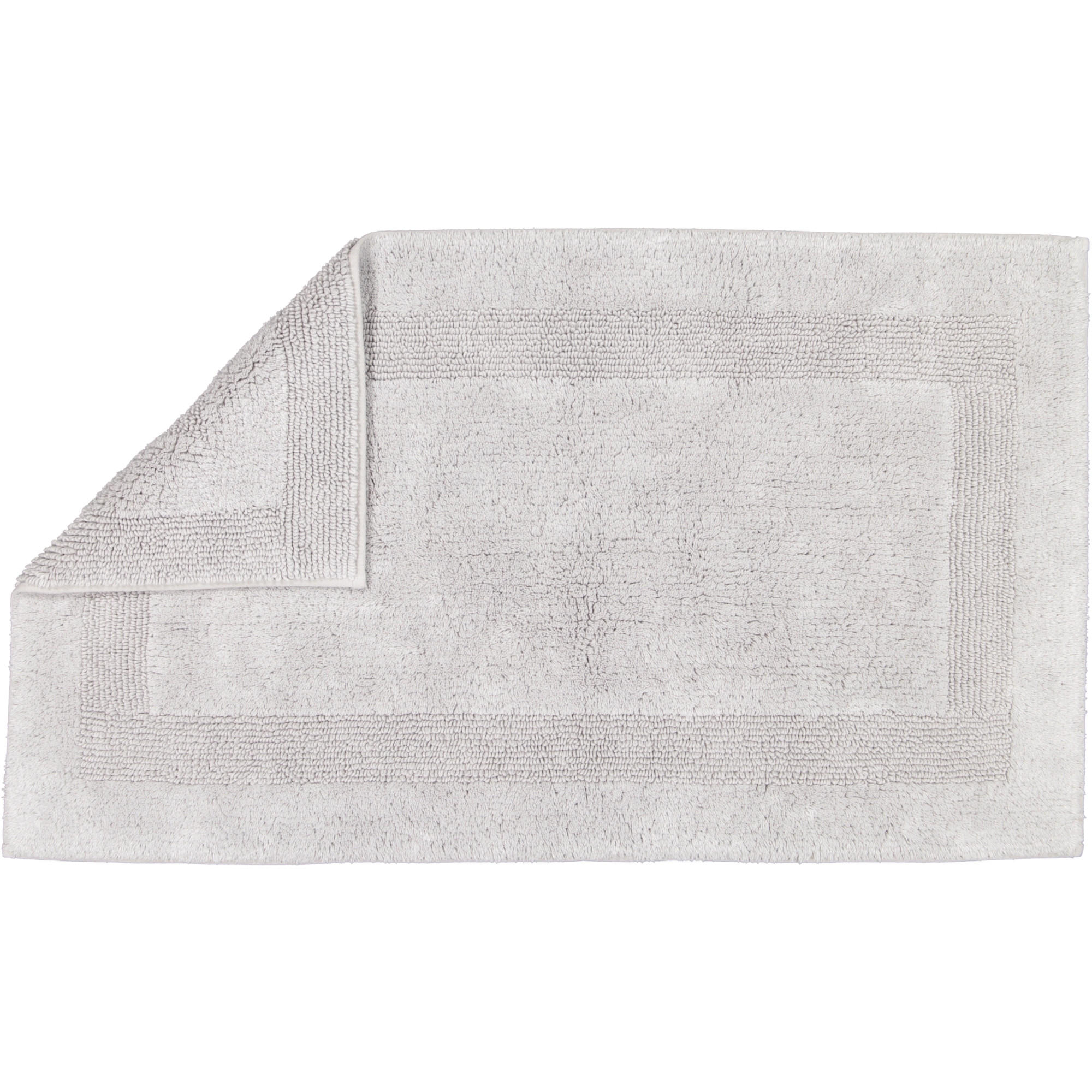 BADTEPPICH LUXUS 1000 PLATIN - 705 - Grau, Textil (60/100cm) - Cawoe