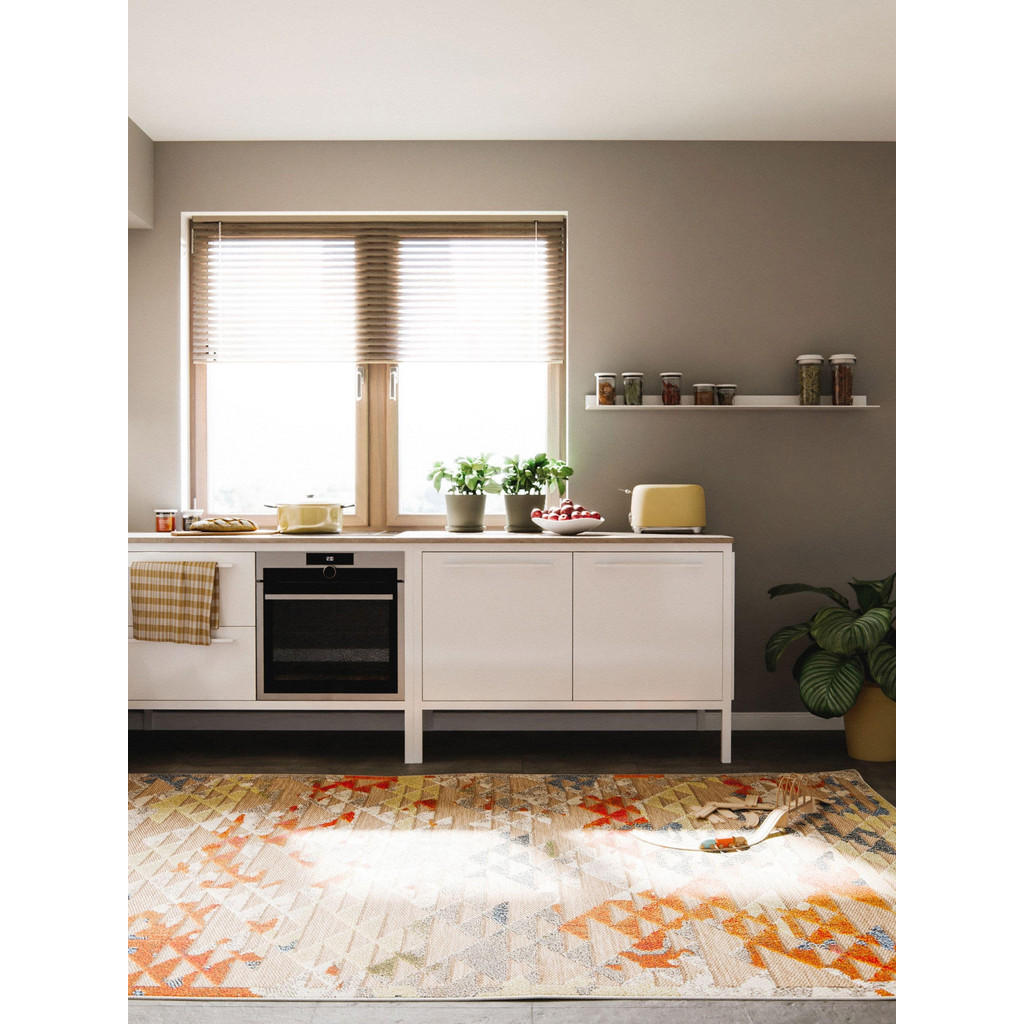Thumbnail - benuta Nest Outdoor-Teppich, Mehrfarbig, Kunststoff, Ethno, Rechteckig, 240x340 cm, Oeko-Tex® Standard 100, für Fußboden...