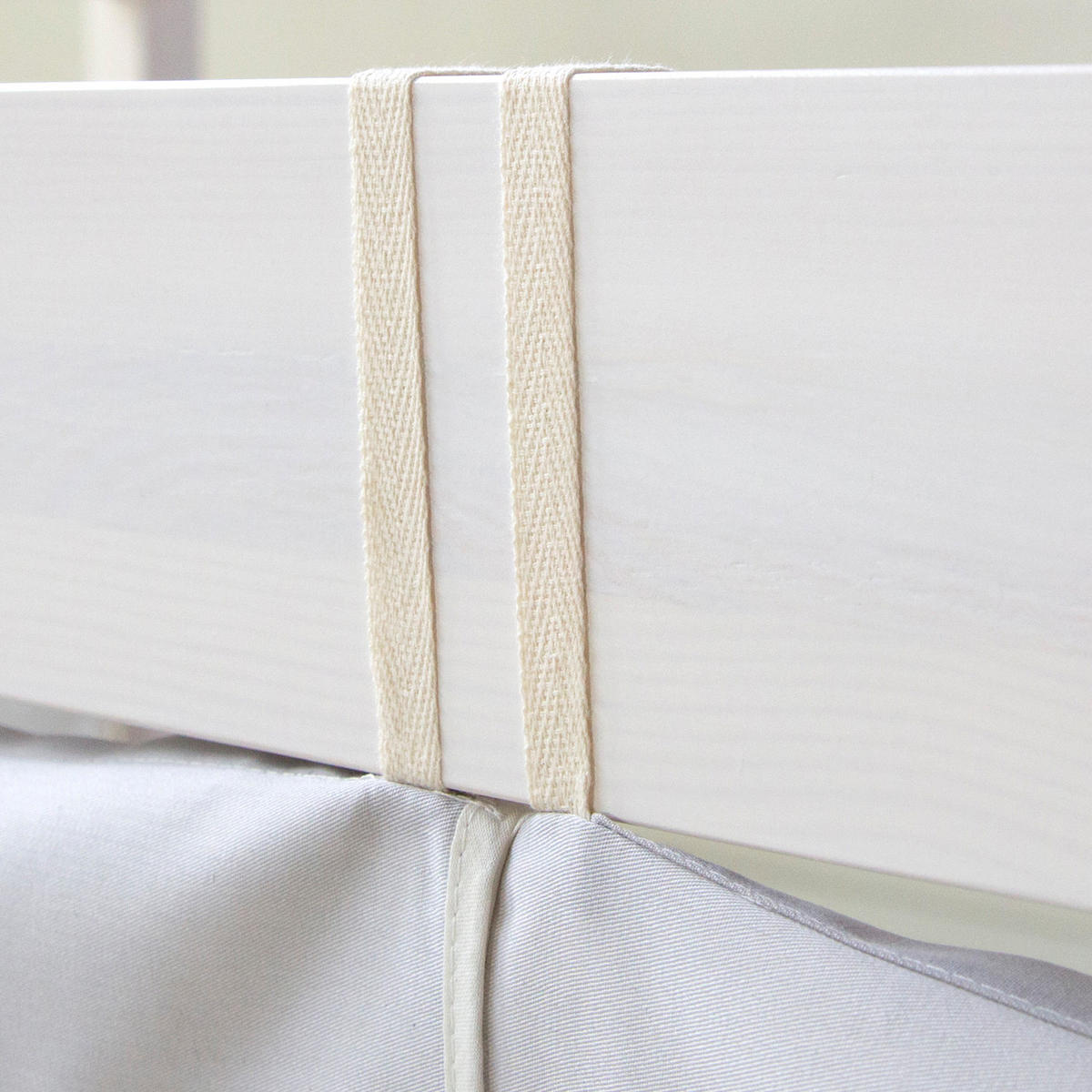 VORHANG für Hochbett Sterne - Grau, Textil (196/86/1cm) - Homestyle4u
