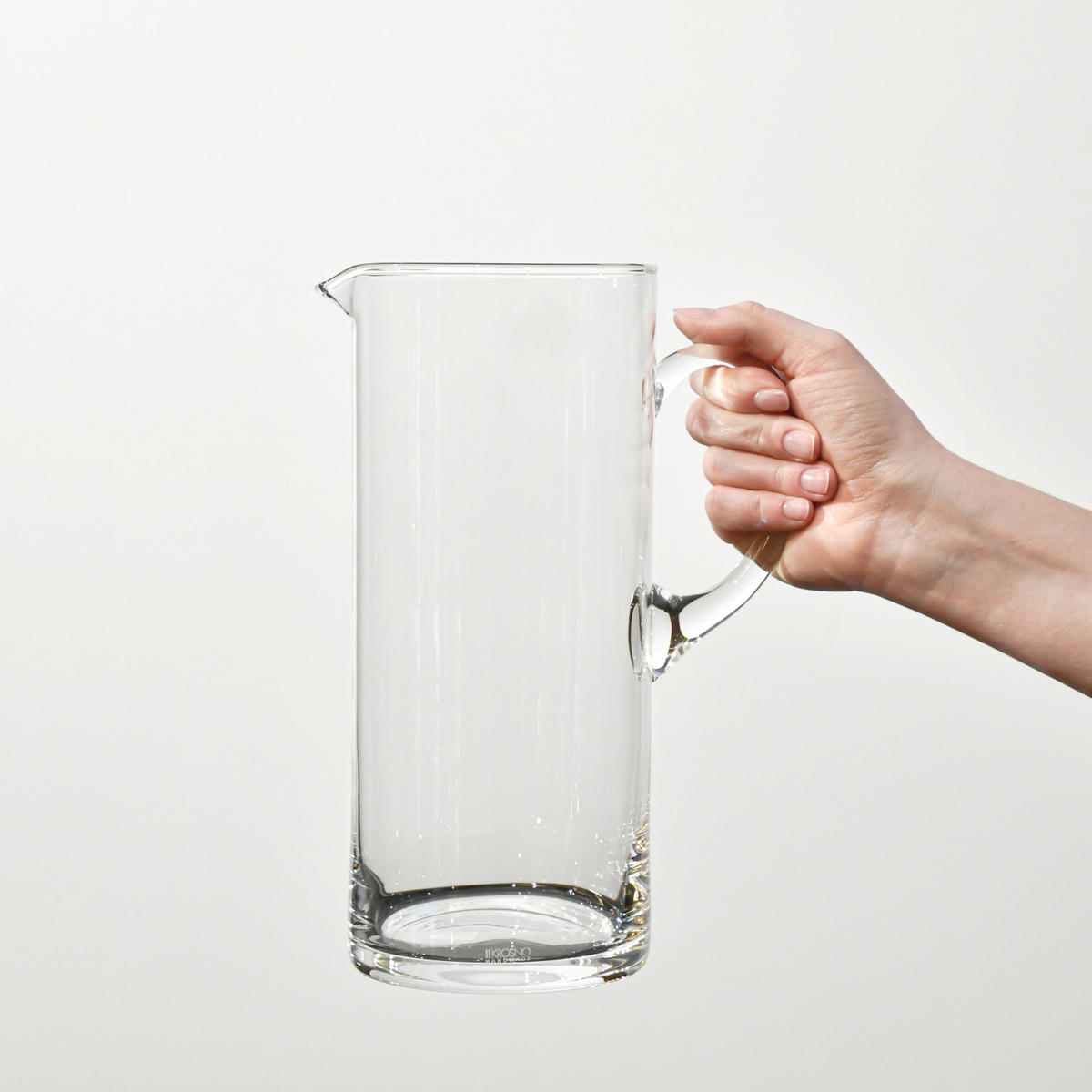 KRUG, 1 Stk., 1300 ml, Handgemacht - Transparent, Glas (1.3L) - Krosno Glass