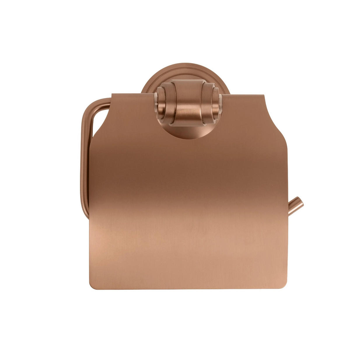 TOILETTENPAPIERHALTER Rea 1608 Aristo Gebürstetes Kupfer - Kupferfarben, Metall (11.5/12/0.8cm) - REA