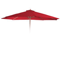 ERSATZ-BEZUG FüR SCHIRM Bordeaux - Bordeaux, Textil (350/350cm) - MCW