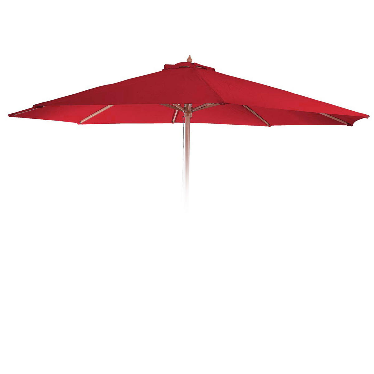 ERSATZ-BEZUG FüR SCHIRM Bordeaux - Bordeaux, Textil (350/350cm) - MCW