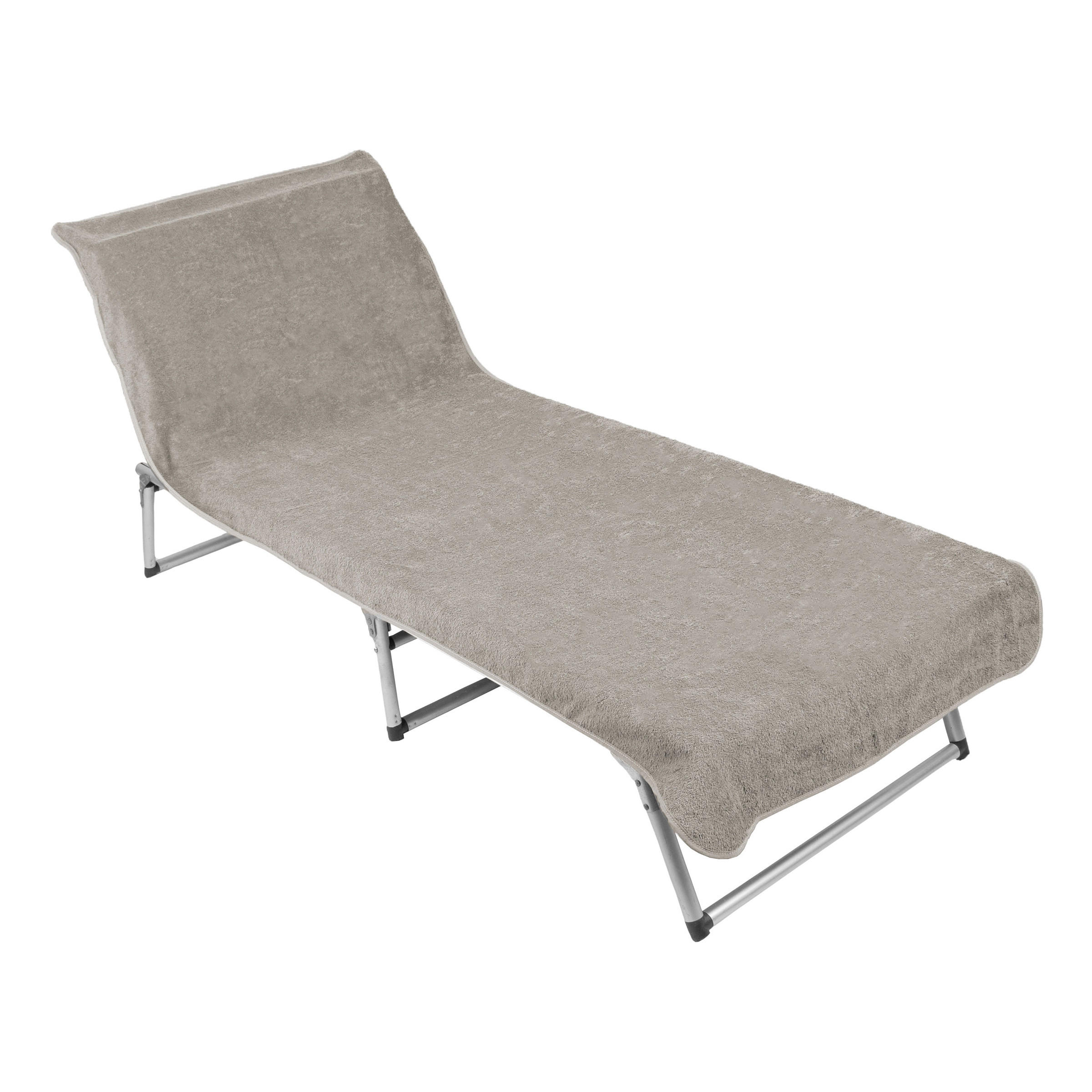 STRANDTUCH, 75x215 cm, 100% Baumwolle, Grau - Grau, Textil (75/215cm) - Zollner
