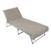 STRANDTUCH, 75x215 cm, 100% Baumwolle, Grau - Grau, Textil (75/215cm) - Zollner
