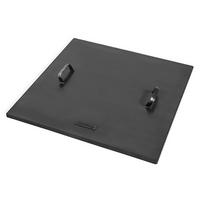 FEUERSCHALE Deckel mit Rand 72,5x72,5 cm - Rostfarben, Metall (72.5/72.5cm) - Cook King