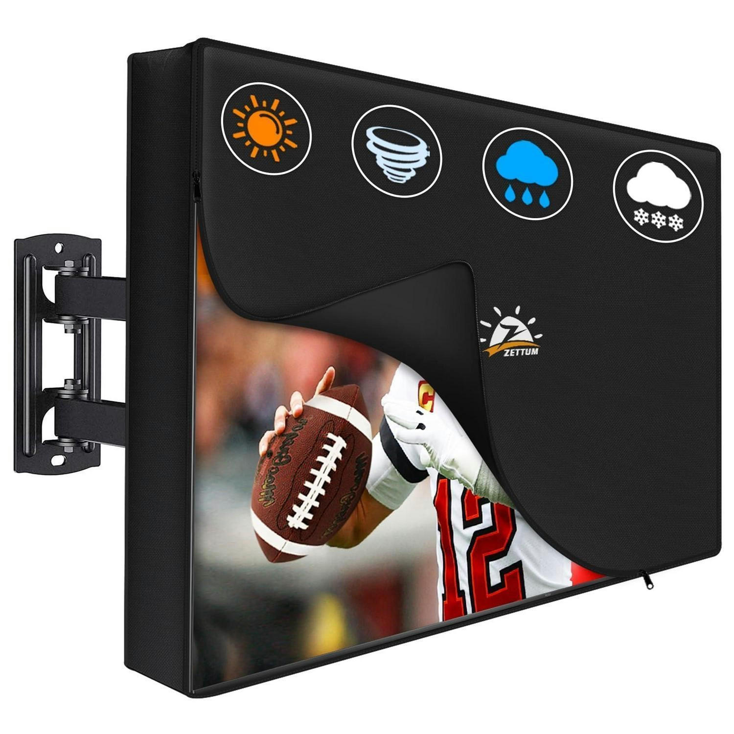XXXLutz TV Schwarz 10x1.3x10 cm
