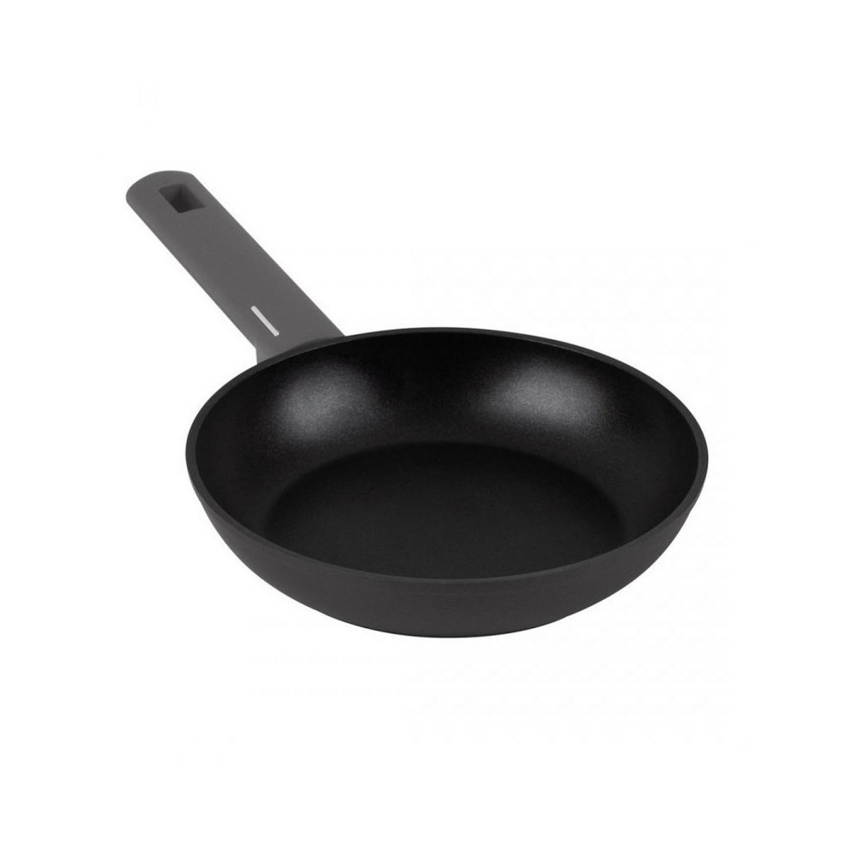 PFANNENSET Schwarz 28/28/4 cm BH8139 - Schwarz, Metall - Berlinger Haus