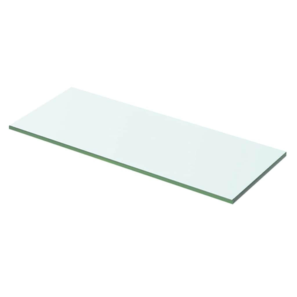 REGALBODEN Glas Transparent 50/15 Cm - Transparent, Glas (15/0.8/50cm) - vidaXL