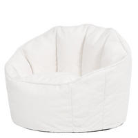 SITZSACK aus Boucle Sirena - Creme, Textil (77/64/74cm) - icon