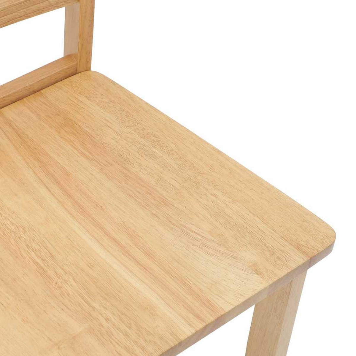 ESSZIMMERSTÜHLE 2 Stk. Massivholz Gummibaum 42.5*53.5*94cm - Braun, Holz (42.5/94/53.5cm) - ZMH