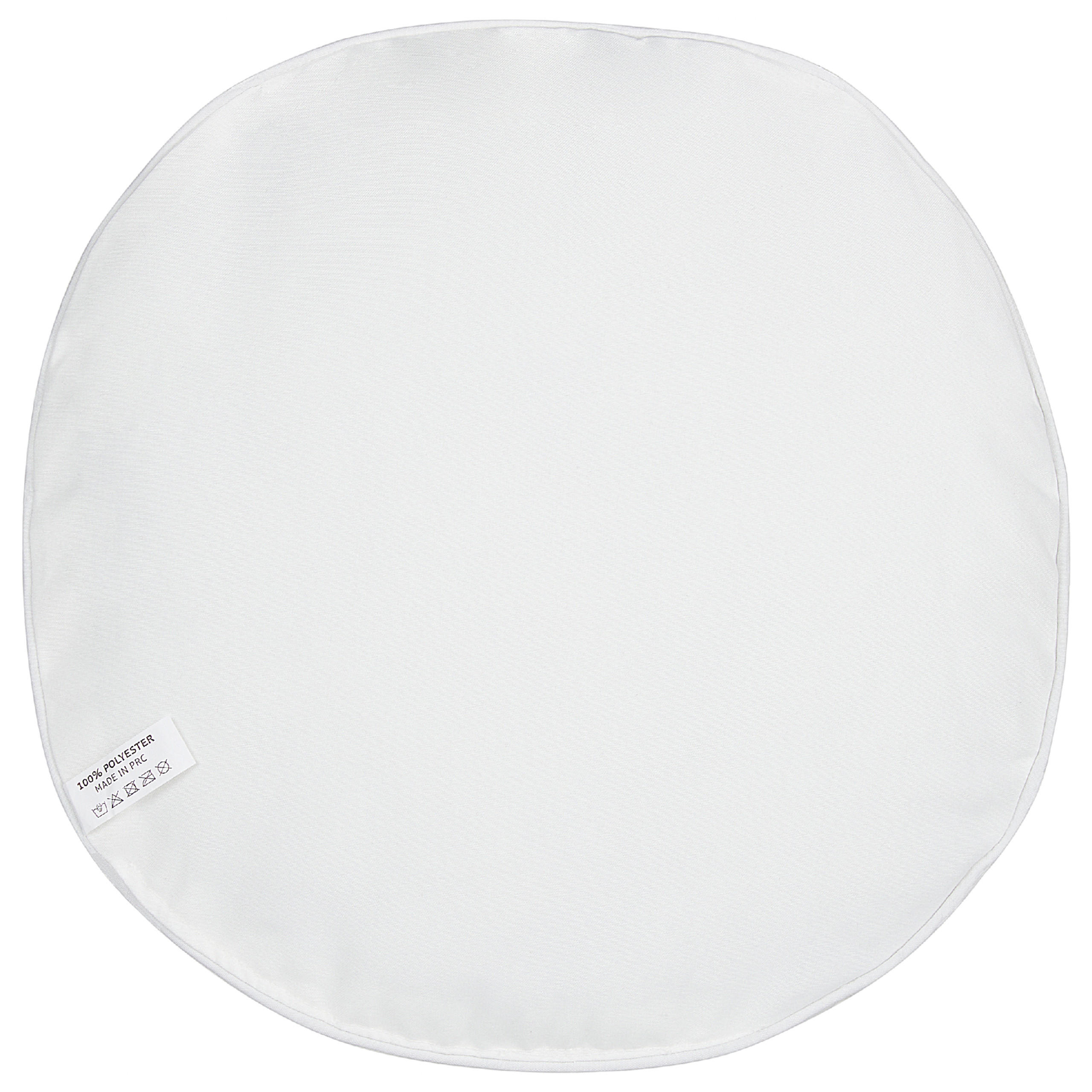 Beliani Gartenkissen Beige 40x40 cm